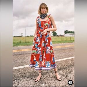 Hunter Bell Quincy Dress in Santa Fe Size 12 NWT